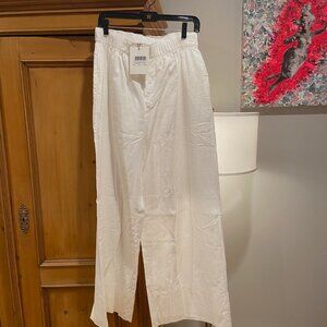 DISSH LINEN PANTS NWT WHITE Size US 10, Size 14 Australia - NEW -PERFECT!!